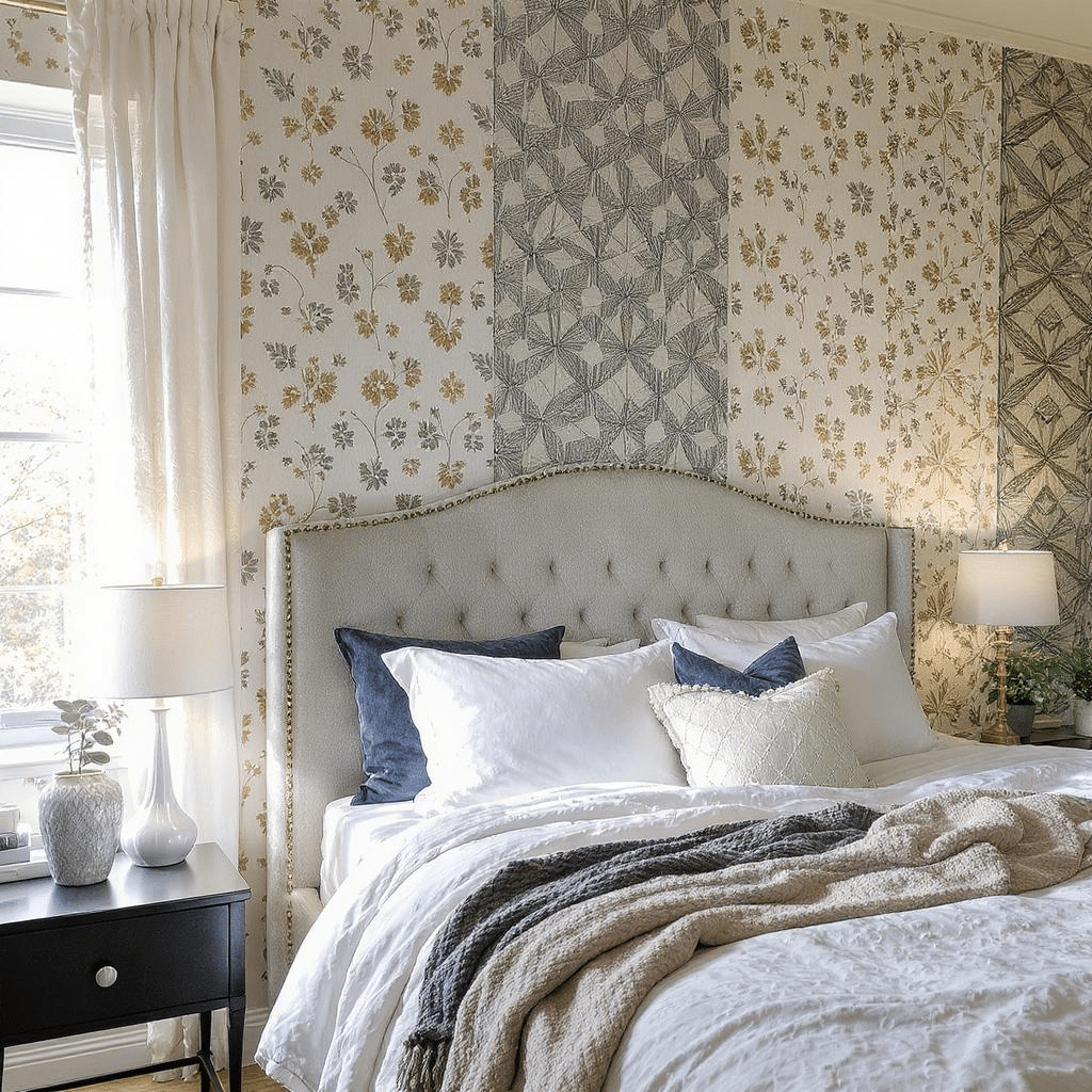 découvrez nos idées inspirantes et conseils pratiques pour choisir et poser du papier peint derrière votre tête de lit. transformez votre chambre en un espace élégant et personnalisé grâce à des options esthétiques variées qui s'adaptent à tous les styles.